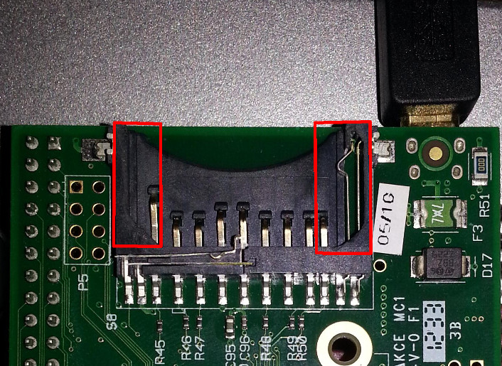Raspberry Pi damaged SD slot
